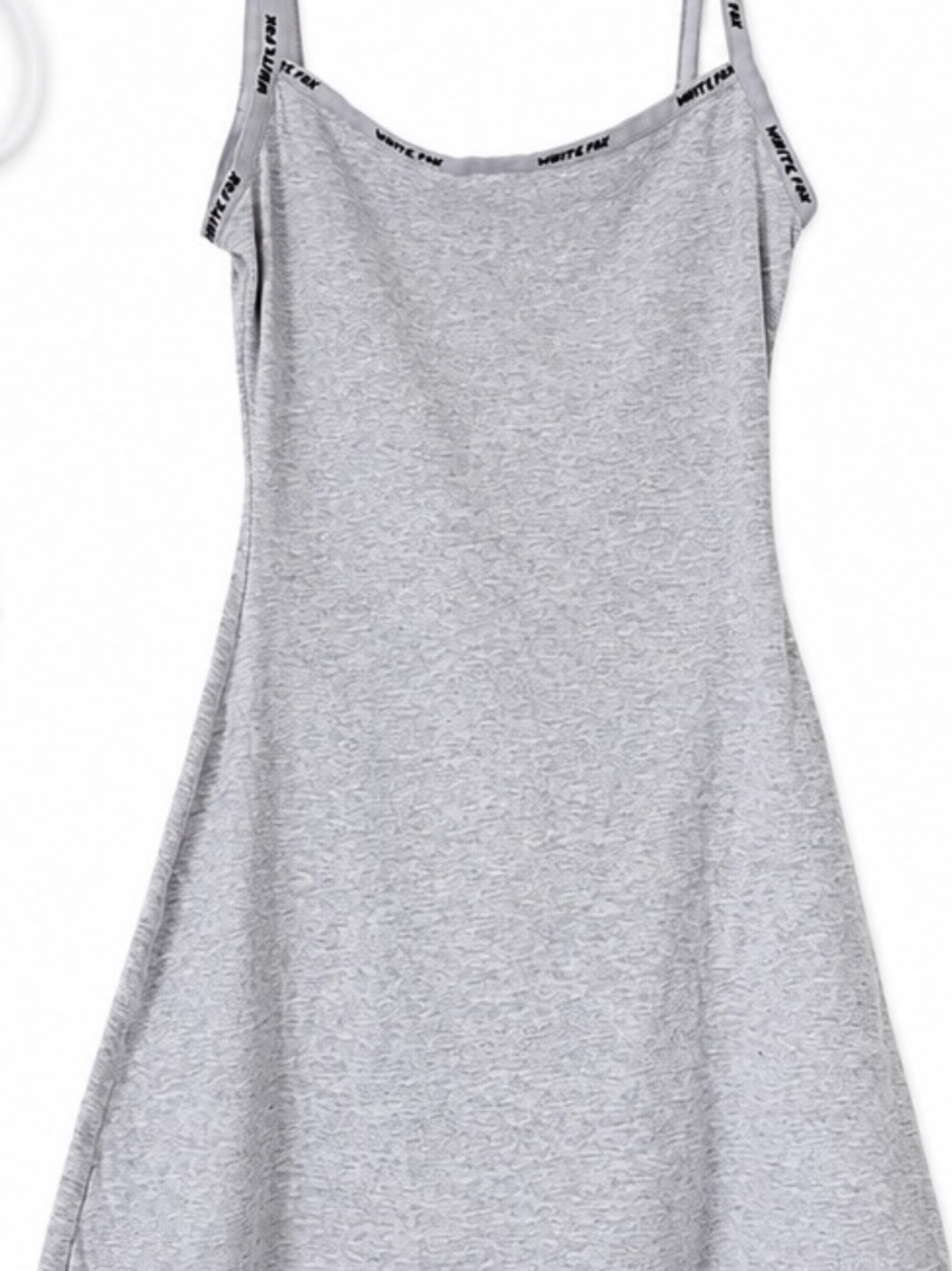 White Fox Boutique Light Gray Cami Slip Dress